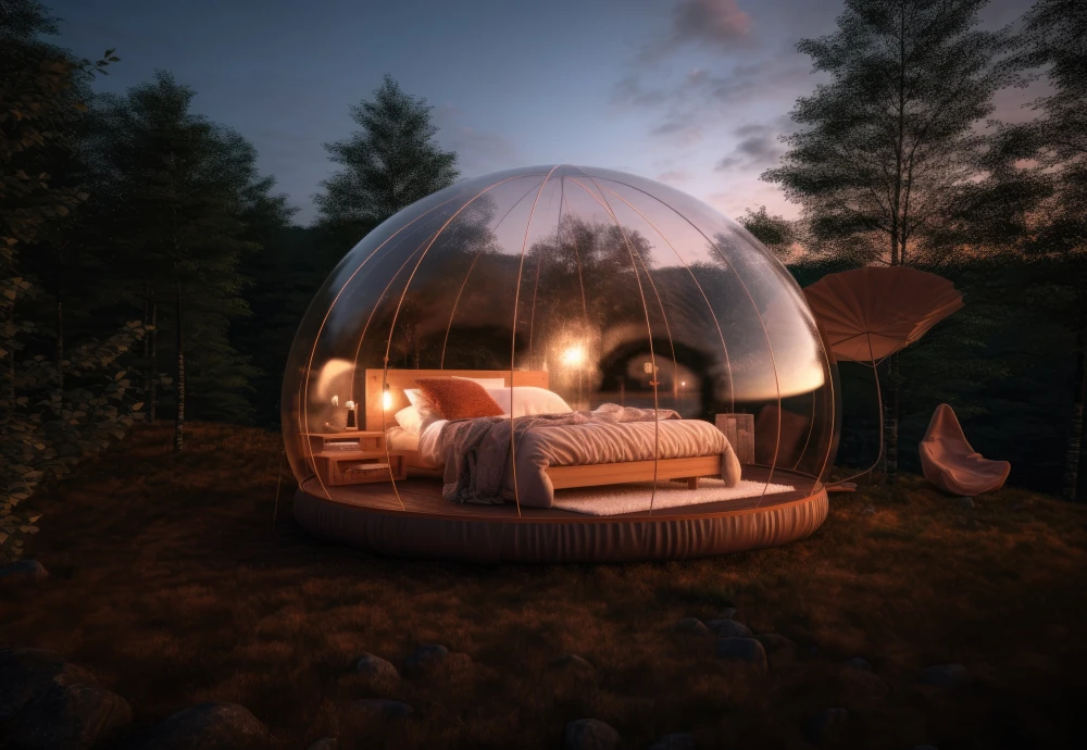 bubble tent outdoor